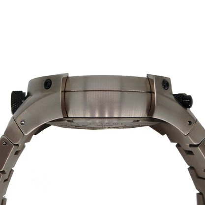 Relógio Orient Masculino Prata Flytech Titanium