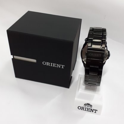 Relógio Orient Masculino Preto Calendário
