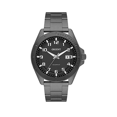 Relógio Orient Masculino Preto Preto Solartech