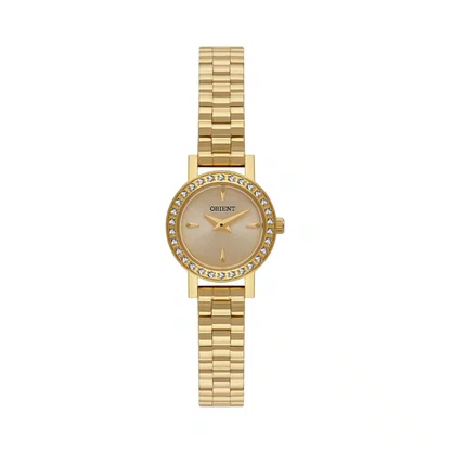 Relógio Orient Mini Sapphire Feminino Dourado