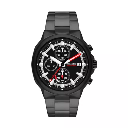 Relógio Orient Solartech Masculino Cronógrafo