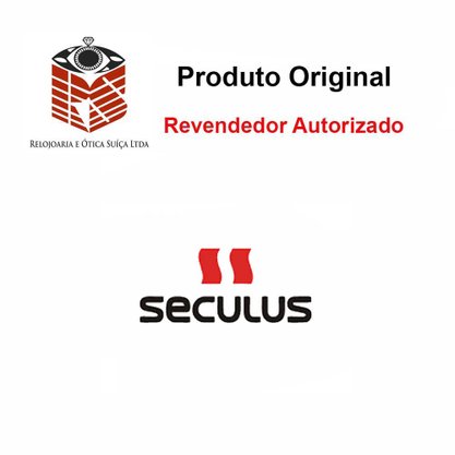 Relógio Seculus Feminino Dourado Long Life