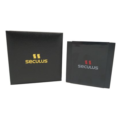 Relógio Seculus Feminino Rose com Pedras Calendário