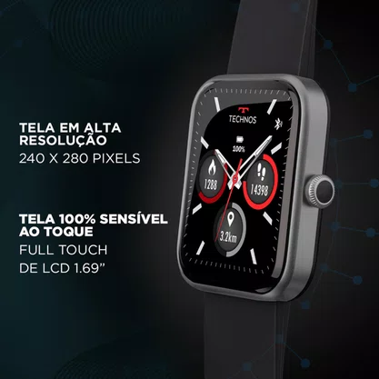 Relógio Technos Connect Max Pro Troca Pulseira