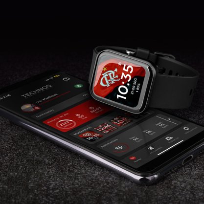 Relógio Technos Connect Max Smartwatch Flamengo