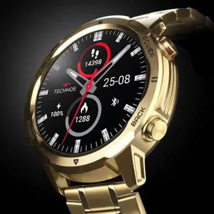 Relógio Technos Connect Sports Call Dourado
