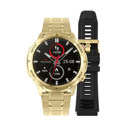Relógio Technos Connect Sports Call Dourado