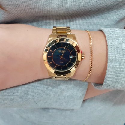 Relógio Technos Feminino Dourado