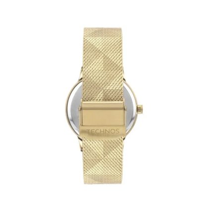 Relógio Technos Feminino Dourado com Pedras