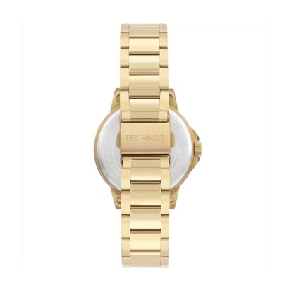 Relógio Technos Feminino Dourado com Pedras