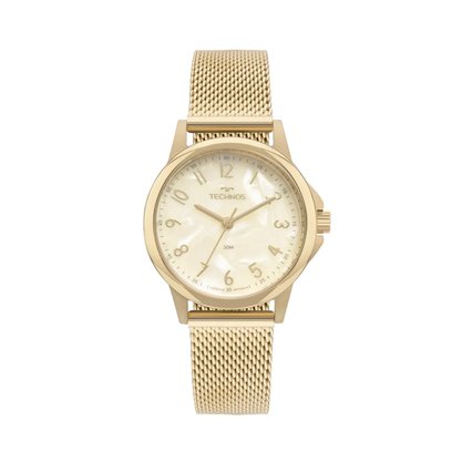 Relógio Technos Feminino Dourado Madrepérola