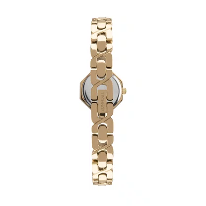 Relógio Technos Feminino Oitavado Dourado