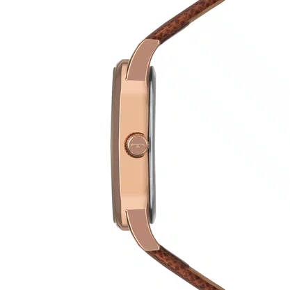 Relógio Technos Feminino Rose Pulseira Couro