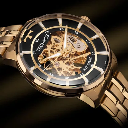 Relógio Technos Masculino Automático Skeleton
