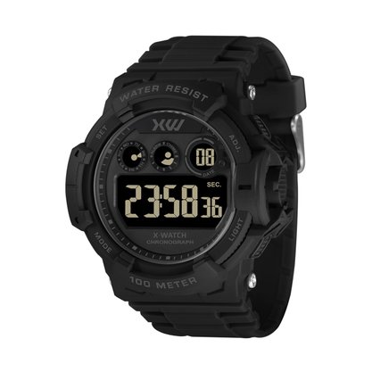 Relógio X-watch Masculino Digital Preto