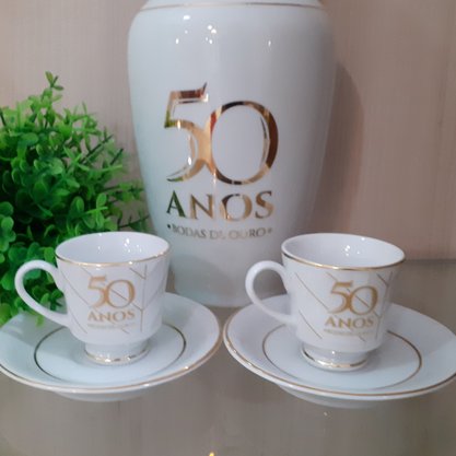 Vaso Diceart Xangai Bodas de Ouro