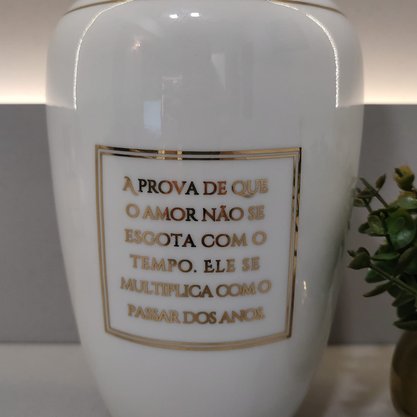 Vaso Diceart Xangai Bodas de Ouro