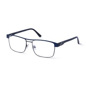 Armação para Óculos Aramis Masculina Azul e Prata