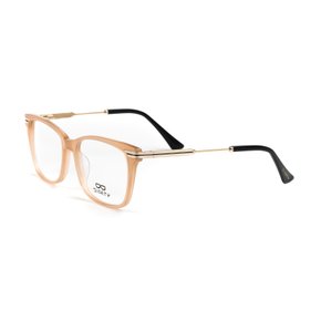 Armação para Óculos Difaty Feminina Nude