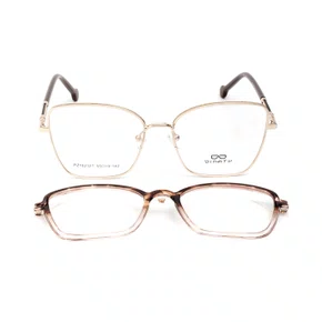 Armação para Óculos Difaty Feminina Rose Clipon