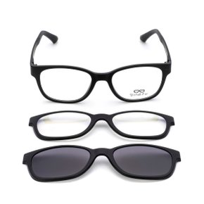 Armação para Óculos Difaty Infantil Preta Clipon