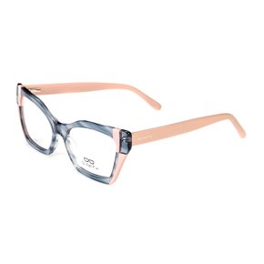 Armação para Óculos Difaty Rosa e Azul