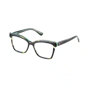 Armação para Óculos Emporio Glasses Marrom e Verde