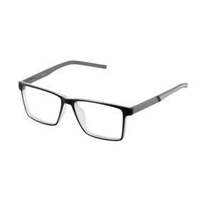 Armação para Óculos Next Masculina Preto e Cinza