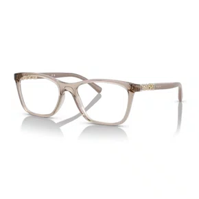 Armação para Óculos Vogue Feminina Marrom Cristal