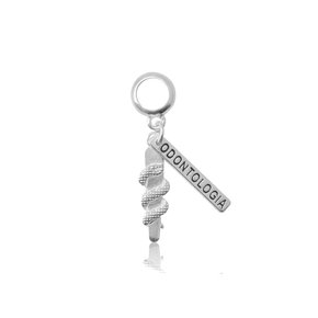 Berloque Prata Formatura Odontologia