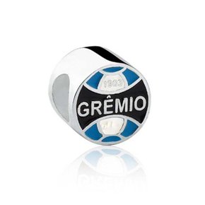 Berloque Prata Separador Time Grêmio