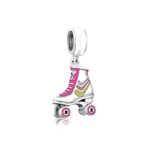 Berloque Prata Patins