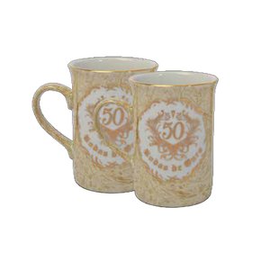 Caneca Diceart Barroco Bodas de Ouro