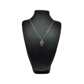 Colar Semi Jóia Dourado Pingente Arvore da Vida