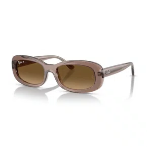 Óculos Solar Ray Ban Feminino Marrom Polarizado