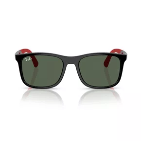 Óculos Solar Ray Ban Infantil Preto e Vermelho