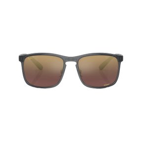 Óculos Solar Ray Ban Masculino Chromance Chumbo