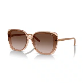 Óculos Solar Vogue Feminino Marrom Translúcido