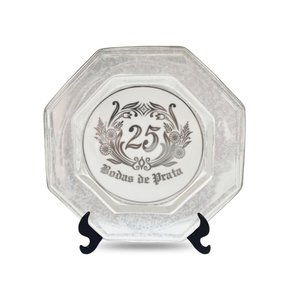 Prato Diceart Oitavado Bodas de Prata