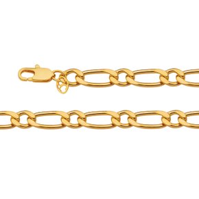 Pulseira Semi Jóia Dourada Banhada Ouro 18k