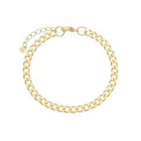 Pulseira Semi Jóia Dourada Elos