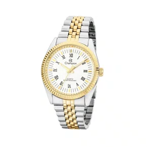 Relógio Champion Masculino Aço Algarismo Romanos