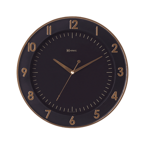 Relógio de Parede Herweg Sofisticado Preto