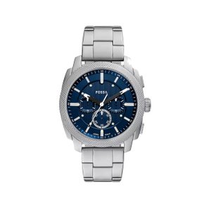 Relógio Fossil Masculino Cronógrafo Prata Fosco