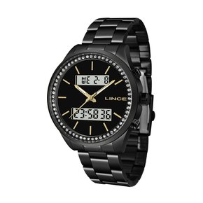 Relógio Lince Feminino Preto Anadigi