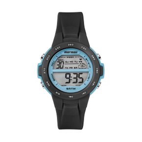 Relógio Mormaii Infantil Digital Preto e Azul