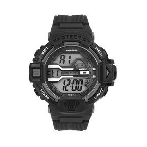 Relógio Mormaii Masculino Digital Preto e Cinza