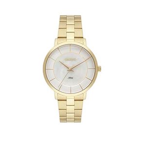 Relógio Orient Feminino Dourado Analógico