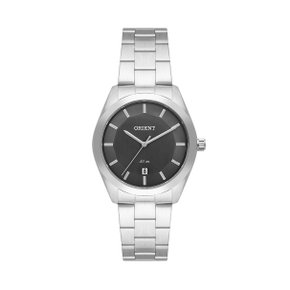 Relógio Orient Feminino Prateado Calendário