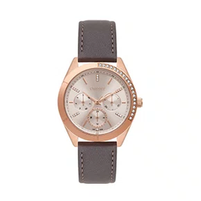 Relógio Orient Feminino Rose com Pedras